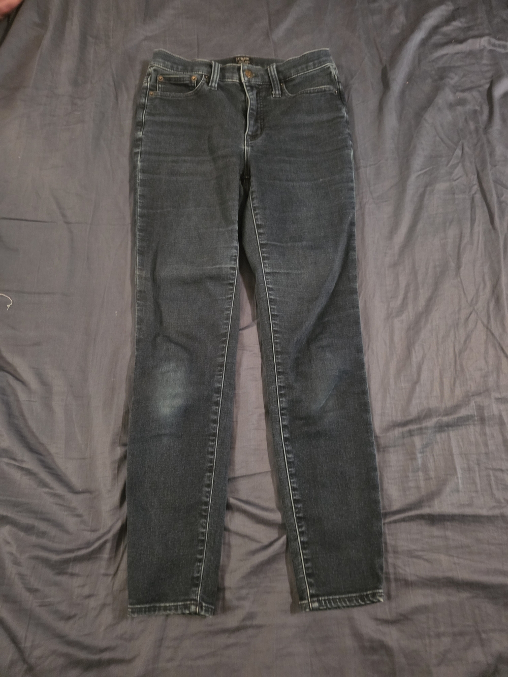 J. Crew Women's Skinny Jeans in Dark Blue